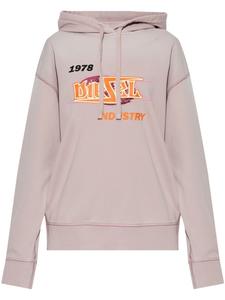 Diesel толстовка с капюшоном F-Buxt-Hood-P2, фиолетовый