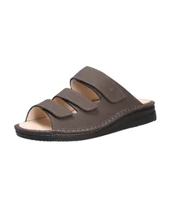 Удобные сандалии-шлепанцы Finn Comfort, коричневый