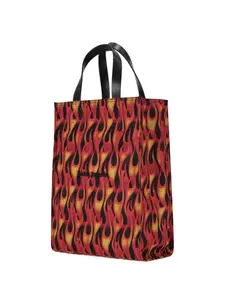 Сумка-тоут с логотипом и принтом Palm Angels, красный