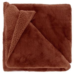 Уникальная жизнь | Плед Торва 150х200см песчаник Unique Living, красный