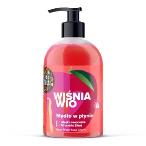 Жидкое мыло с фруктовыми маслами и витамином А, 500 мл Tutti Frutti Wiśnia wio