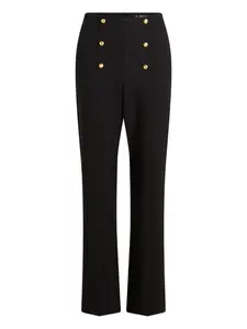 Брюки строгого кроя KARL LAGERFELD, черный