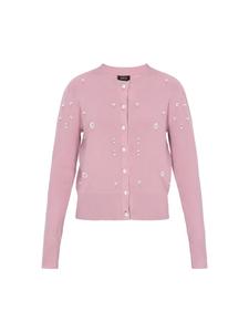 Usha BLACK LABEL Женский кардиган темно-розового цвета