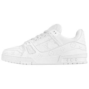 LOUIS VUITTON Кроссовки Low Top для скейтбординга мужские белые