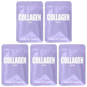 Набор Lapcos Collagen Firming Sheet Mask, 5 листов по 0,84 жидкой унции (25 мл) каждый
