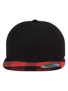 Бейсболка Flexfit Snapback, цвет blk/red
