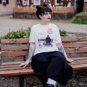 Футболка Dark Lord is Forest Galaxy для фанатов Звездных войн белая