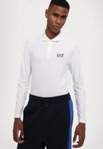 Топ с длинными рукавами EA7 Emporio Armani, белый