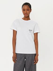 Футболка обычного кроя WA5145 J4893 Liu Jo, белый