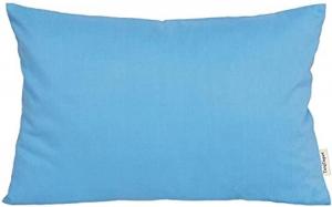 TangDepot Декоративные чехлы для подушек из искусственного шелка прямоугольной формы Baby Blue