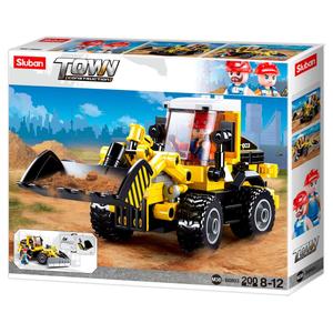 Блоки для бульдозеров Sluban Town, 200 шт. M38-B0803