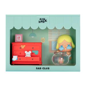 CRYBABY Sadness Club Collection Mystery Boxes Одиночный мистический бокс/Полный бокс 8 шт POP MART