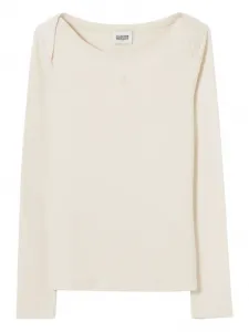 Футболка с вырезом-лодочкой Claudie Pierlot, нейтральный