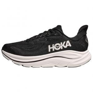HOKA ONE ONE Кроссовки для бега с низким верхом, износостойкие, противоскользящие, мужские, черно-белые