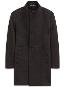 Пальто с воротником-стойкой, цвет 280-темно-серый Bugatti