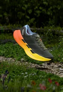 Кроссовки для трейлраннинга agravic speed ultra 2 Adidas Terrex, Carbon/Core Black/Glow Blue