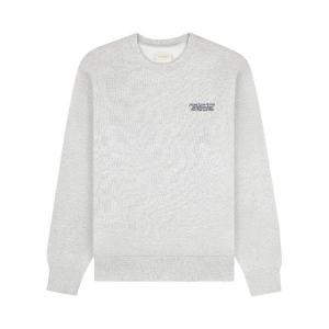 Толстовка Aimé Leon Dore Monogram Crewneck Sweatshirt, Silver Mix