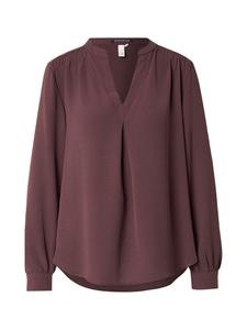 QS Блузка в темно-красном цвете