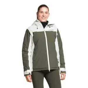 Женская термо-куртка Gawler Trangoworld, белый/зеленый