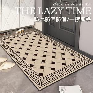 Budis Ковер 120х120 см из ПВХ для входной двери, противоскользящий, моющийся, с эффектом очистки обуви