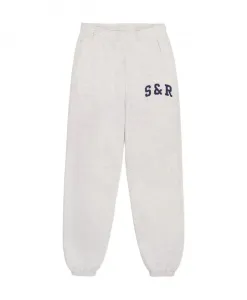 Спортивные штаны с логотипом Sporty & Rich, серый