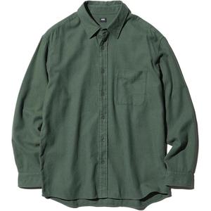 Футболка мужская темно-оливковая UNIQLO