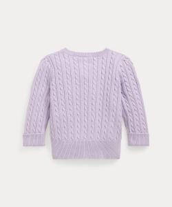 (Детский) Мини-кардиган из хлопка с косами