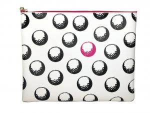 Сумка Twenty Four Seven Pouch в дизайне Lilly Golf Balls/белая OTG