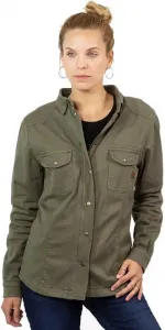 Мотоциклетная куртка John Doe MOTOSHIRT XTM JDL8003-M с защитой CE MO, Olive/Red Black/Black