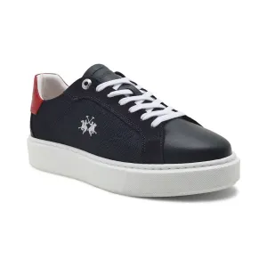 Кроссовки с добавлением кожи La Martina, синий