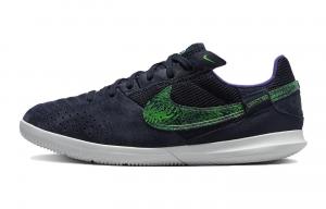 Nike Streetgato Kids Футбольные бутсы для детей, Black, green and white