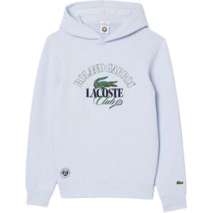 LACOSTE Унисекс-худи синего цвета