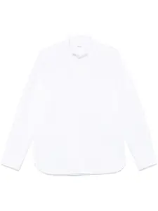 Рубашка с распашным воротником Saint Laurent, белый