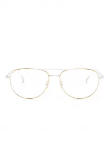 Очки-пилоты в двух тонах Cutler & Gross, золотистый