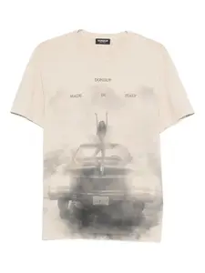 Футболка с графичным принтом DONDUP, нейтральный