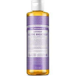 Волшебное мыло Dr Bronner с лавандой All-One, 240 мл, Dr. Bronner'S