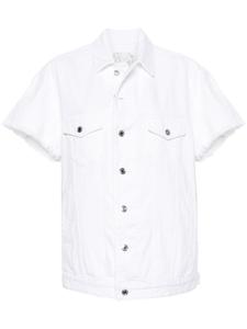 Джинсовая куртка с потертостями Michael Michael Kors, белый