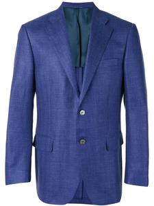 Пиджак с застежкой на две пуговицы Canali, синий