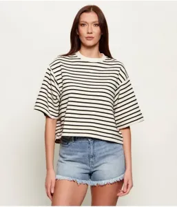 Футболка MYERS relaxed fit Anine Bing, бежевый