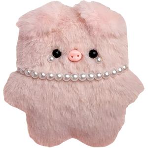 ROUERXIONG Милый пищащий розовый поросенок плюшевый кулон высота 7см/11,5см