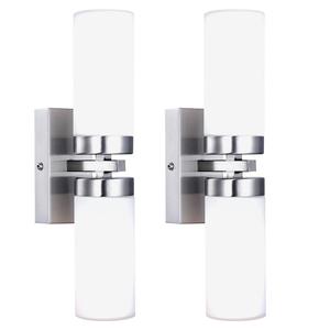 Настенный светильник SPACE из белого опалового стекла, набор из 2 штук Globo Lighting, белый