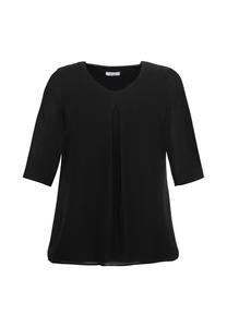 Многослойная туника из шифона sheego, черный