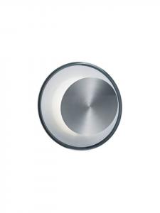 Настенный светильник класса энергоэффективности G, никелированный/матовый