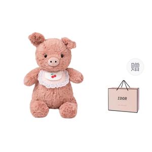 Весенняя коллекция для детского сада плюшевая кукла высота 40см IDOR, розовый