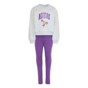Спортивный костюм ADIDAS SPORTSWEAR Disney Minnie Maus, серый
