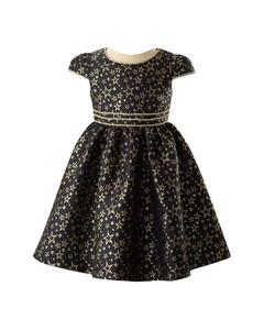 Платье Rachel Riley Star Damask, черный