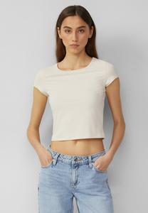 Базовая футболка VERKÜRZTES X VANESSA MAI QS, кремовый