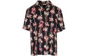 Рубашка мужская черная Celine, черный