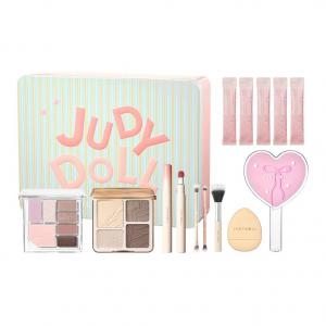 Набор косметики Ambient Fun Natural No Transfer Clear Dewy Judydoll, [Youthful Look Makeup]High Cheekbones 02+Atmosphere Palette #01+Lip Powder Cream N05+Handheld Mirror