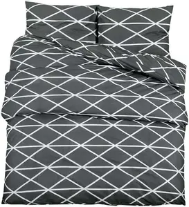 Комплект постельного белья Vidaxl, серый